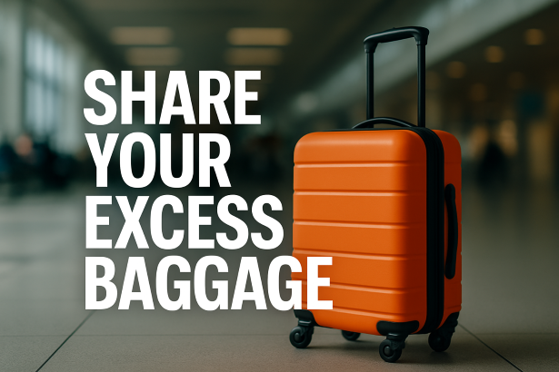Share Your Excess Baggage to Jesus — 1 Great Travel Lesson We Learned at the Airport