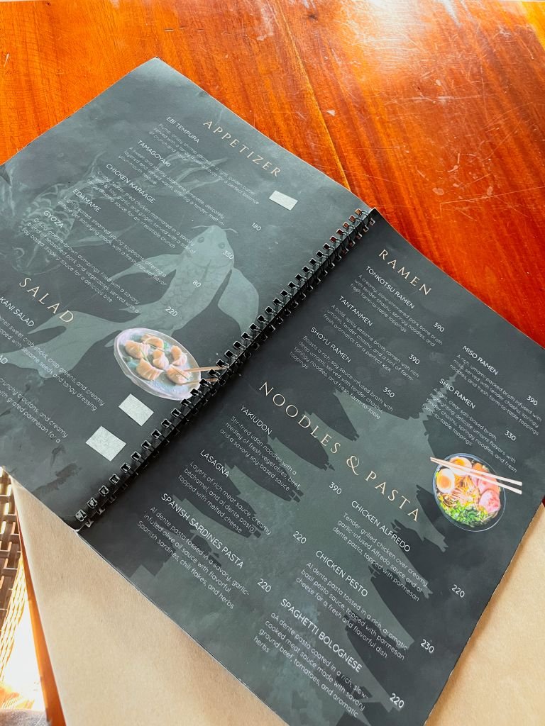 Osaka Farm Amadeo, Cavite - Menu 2
