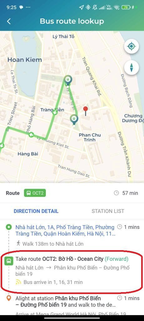 VinBus App Screenshot 1
