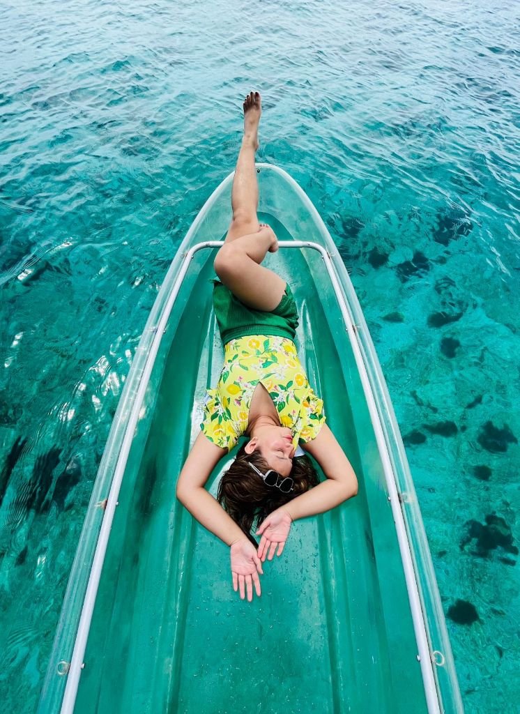 Puka Beach - Crystal Kayak Photo and Pose