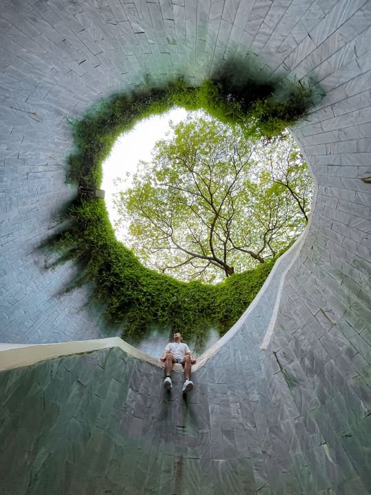 Fort Canning Park Singapore - Famous Tree Tunnel 2
