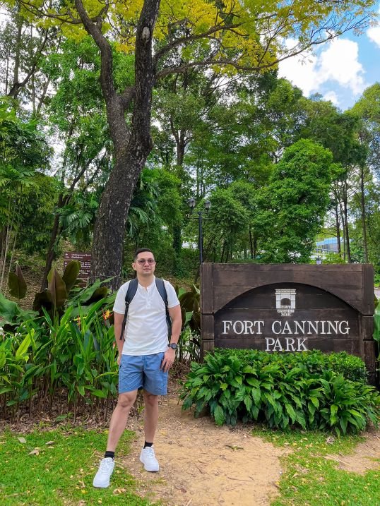 Fort Canning Park Singapore - Park Entrance 1