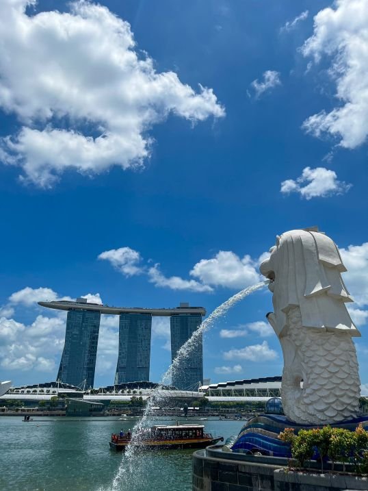 Marina Bay Sands Singapore - Merlion Park View 1