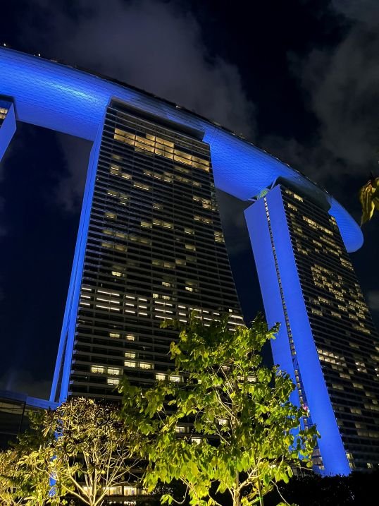 Marina Bay Sands Singapore - Water Rhapsody 1