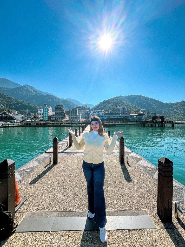 Sun Moon Lake, Taiwan - Ferry and City View 1