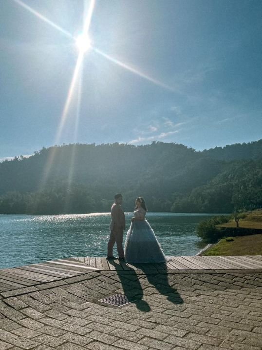 Sun Moon Lake, Taiwan - Biking - Prenup Couple