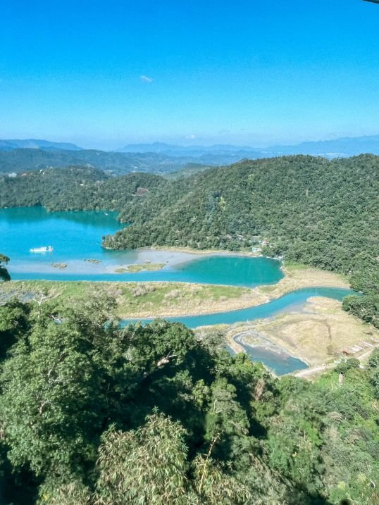 Sun Moon Lake, Taiwan, Ita Thao Village - Ropeway View 1